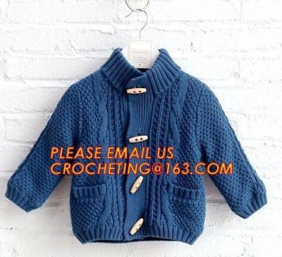 Chine New arrival british style warm childrens coat thick boys sweater, Fashionable Winter Coats Woolen Sweater Designs For Ki à vendre