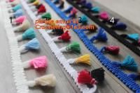 Κίνα High quality polyester tassel trim for garment accessories and curtains, tassel for curtains curtain tassel fringes trim προς πώληση