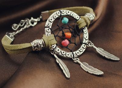 China Best selling Indian Dreamcatcher bracelet vintage Dream Catcher bracelet for sale