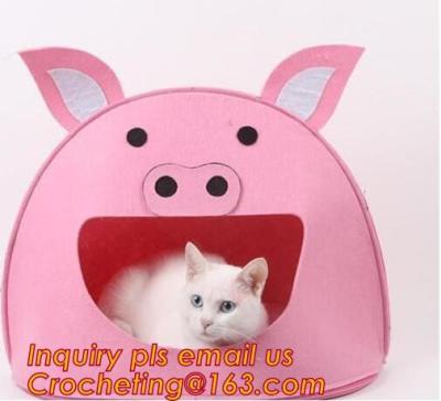 Chine soft felt pet house, Pet Beds & Accessories, Felt pet house, Felt cats pet bed, felt pet house for dog or cats à vendre