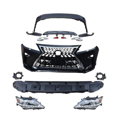 China Body Accessories For Lexus Part Old To New Body Kit Front Bumper Rear Bumper For Lexus RX270 -2015 Upgrade 2009 To New RX Style Car Accessories for sale