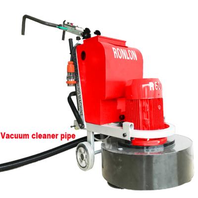 China Hotels Manufacturing Ronlon R600 220V 380V 5.5KW 7.5HP Floor Sander Concrete Grinder for Concrete Floor for sale