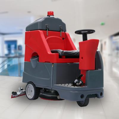 China Automatic Floor Cleaning Machine Factory Industrial Workshop Machine Commercial Scrubbing Cleaning Equipment for sale