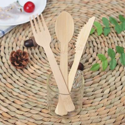 China Disposable Eco-Friendly Disposable Birch Kitchen Fruit Spoon Knife Fork Set Wooden Cutlery Set With Logo Custom for sale