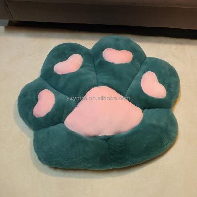 China Non-toxic Cute Lazy Bear Paw Chair Cushion Cat Paw Plush Pillows Soft Comfortable Sofa Cushions Office Chair Seat for sale