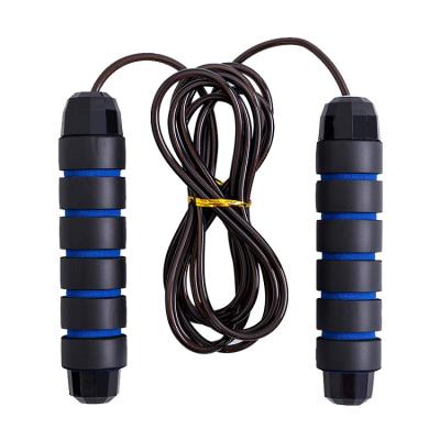 China Adjustable Speed ​​Jump Training Steel Wire PVC Custom Heavy Weighted Jump Rope Weighted Skipping Rope Jump Rope Custom Logo for sale