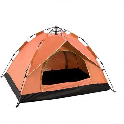 China High quality durable/windproof/breathable automatic hydraulic style waterproof 3-4 person capacity family spring hiking camping tent for sale for sale