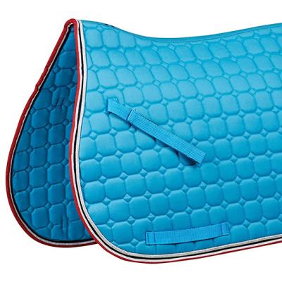 China Hot Sale Equestrian Western Horse Saddle Pad Multi Colors Horse Riding Saddle Pad Equestrian Pad For Horses for sale