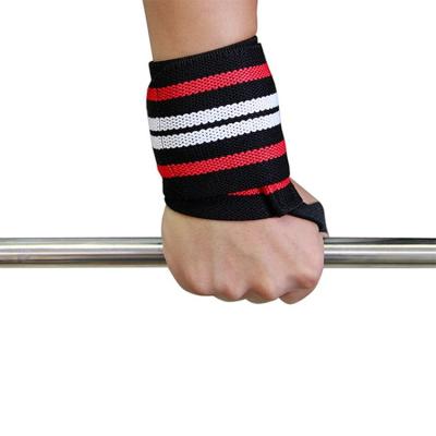 China Weightlifting Bracelets Wrist Wraps Adjustable Wrist Brace Wraps for sale