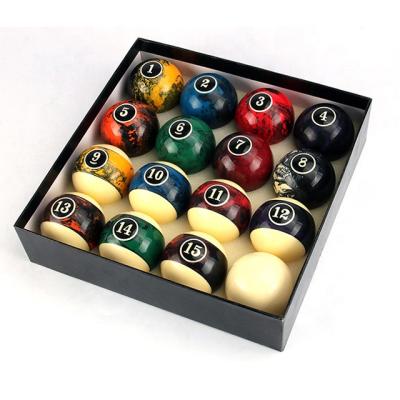 China Factory price smooth custom colored box wholesale cheap professional chinese table billiard ball set on sale for sale