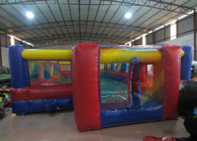 China Estadio de fútbol inflable de PVC no tóxico seguro para patio de juegos de cancha de fútbol inflable emocionante en venta