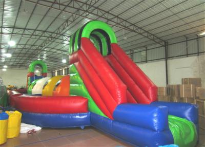 China Big Ball Inflatable Sports Games Football Childrens Bouncy Castle 17 X 6.3 X 4.3m for sale