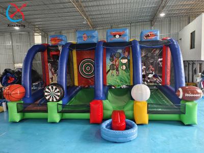 China Commercial ODM/OEM Outdoor Interactive Inflatable Sport Game Inflatable Ball Shot Game for sale