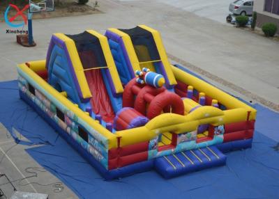 China Customized Rocket inflatable Fun City Inflatables Bouncy House Slide Castle For Kids for sale