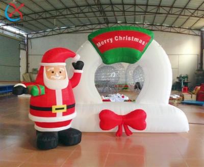 China Manufacturer Strong Oxford Christmas Snowman Inflatable Christmas Lawn Decorations for sale