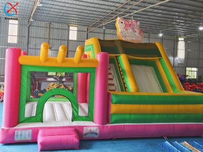 Chine Fabrication Château gonflable Mon petit poney Saltoir gonflable avec combo de glissière à vendre