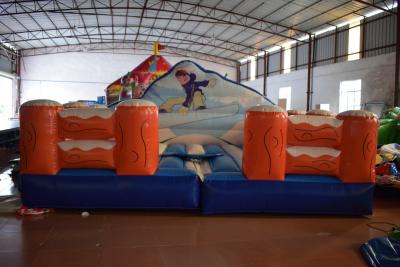 Chine Jeux de sport gonflables passionnants taille 5x5m/jeux de ski gonflables jeux de surf simulés gonflables à vendre