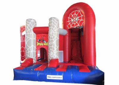 China 5 in 1 opblaasbaar combo klassiek opblaasbaar Spiderman springkussen PVC materiaal opblaasbaar springkasteel te koop Te koop