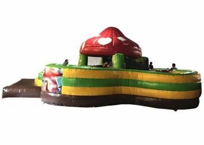 China Inflatable Mushroom Fun City Round Shape UV - Resistance NO Lead for sale