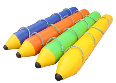 China EN14960 0.6mm PVC-Bleistift Inflatables nach Maß zu verkaufen