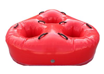 China barco inflable de los juegos del agua de la lona del PVC del 1.7x1.7x0.5m en venta