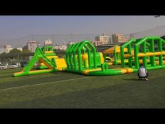 Giant Outdoor Inflatable Water Park Customized Size CE UL SGS airtight water games on sale