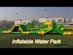 Giant Outdoor Inflatable Water Park Customized Size Ce Ul Sgs Airtight Water Games On Sale