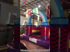 Inflatable Business Park Theme Huge Inflatable Dry Slides and Slides