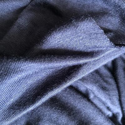 China Plain Dye 95% Viscose And 5% Solid Plain Spandex Jersey Fabric for sale