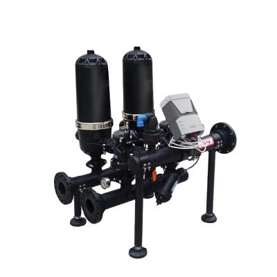 China 2pc Automatic Filteration Group Backwash Disc Filter For Irrigation for sale