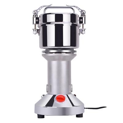 China Hotels 250G 200G 500G Professional Electric Herb Powder Grinder Machine Fresh Cocoa Spice Flour Mill Grinding for sale