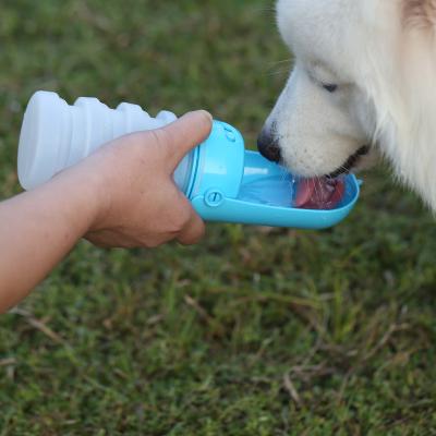 China Amazon Pet Cc Simon Dog Water Bottle Folding Viable Hot Selling Dog Drinking Water Bottle for sale