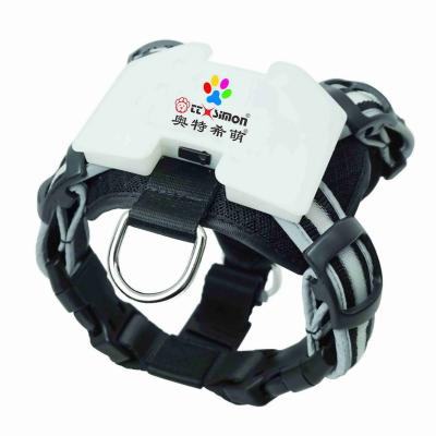 China Dog Clothes Viable Led Accessory Harness CC Simon Led Rechargable Dog Harness for sale