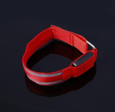 China Led armband for running custom slap reflective led armband part HC-002 for sale