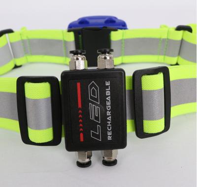 China LED FLASH Led Vest For Running LED Lighted Safety Vest With Reflective Spotlight Safety Vests for sale