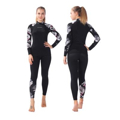 China Rash Guard Antibacterial Women Wetsuit One Piece Water Sports Sunsuit Swimwear Sets for sale