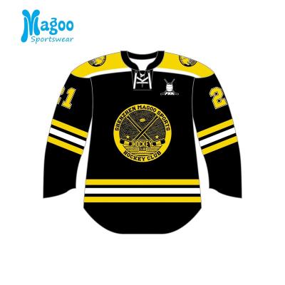 China Shirts & Tops OEM Custom Design Jersey College Team Wear Ice Hockey Uniform for sale