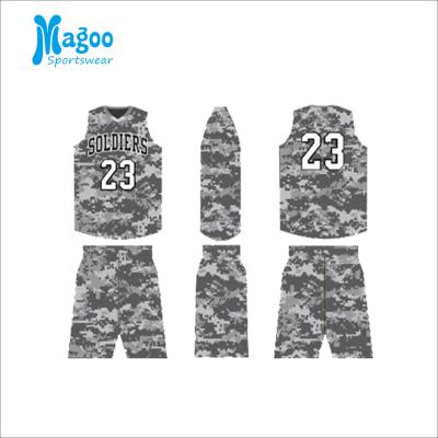 China 2018 new cheap dry fit design antibacterial good quality basketball sports wear basketball uniforms for sale