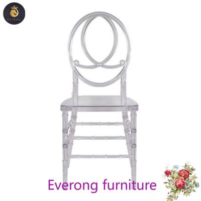 China Traditional Plastic Acrylic Transparent Perspex Dining Chair for sale