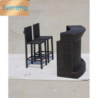 China Modern outdoor high top bar tables and chairs for sale