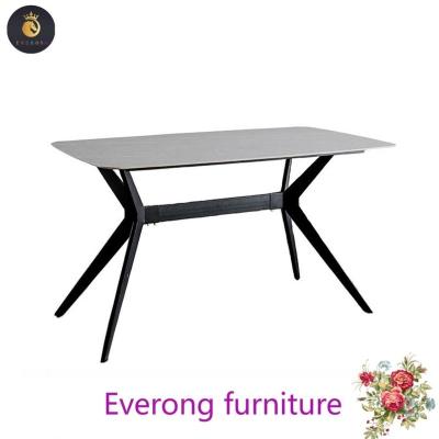 China Stable Home furniture dining room table set sintered stone dining table for sale