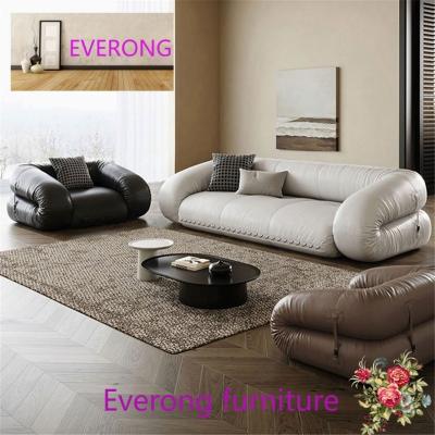 China Reclining EV Nordic Apartment Hotel Furniture The Kayak Sofa Bed Modern Sleeping Convertible Couch Leather Foldable Sofa Come Bed for sale