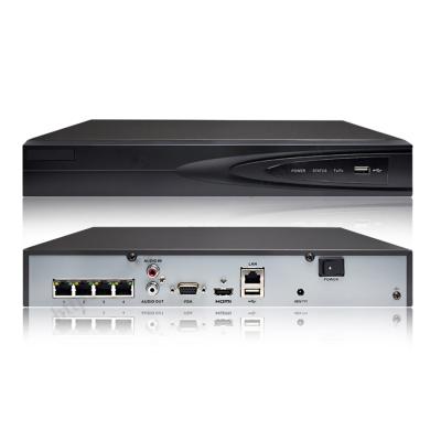 China Original HIK DS-7604NI-K1/4P 4 Ch 1U 4 PoE 4K NVR H.265+ DS-7604NI-K1/4P CCTV IP NVR System Plug and Play Network VCR for sale