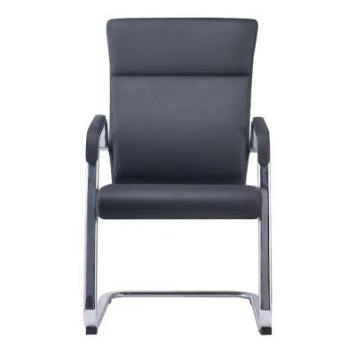 China (Size)Adjustable Modern Leather Metal Base Office Meeting Room Conference Executive Chair for sale