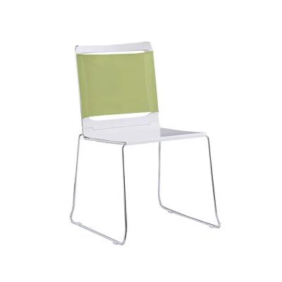 China Stackable Plastic Chair Metal Office Convertible Plastic Dining Chair Upholstered White Outdoor Plastic Chair for sale