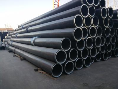 China Dredge Pe80 Pe100 Grade HDPE Plastic Tubes With Stub End And Back Ring for sale