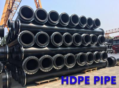 China Black Polyethylene Plastic 100 pe Floating Sand Dredge HDPE Dredging Pipe for sale