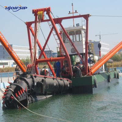 China Sand Dredging Newly Built 18 Inch Cutter Suction Dredger Suction Dredger Equipped Gravel Pump for sale