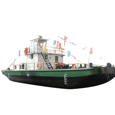 China Multi-fuction portable gold mining barge mini utility gold dredger gold barge for sale