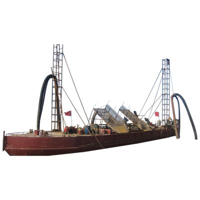 China sand dredging mini small sand dredger for sand/gold mining with low price for sale for sale